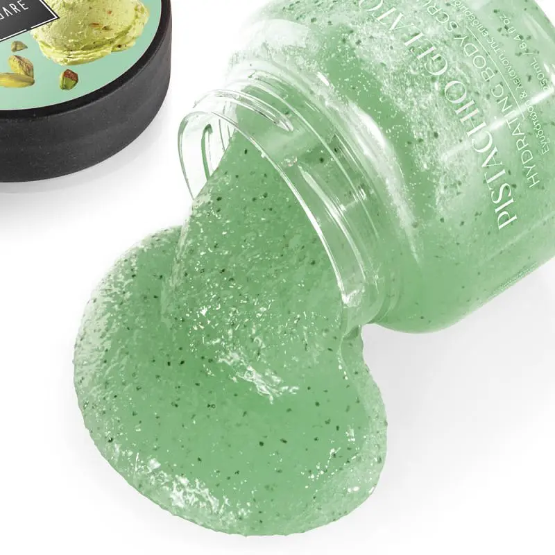 Скраб для тіла зволожуючий LAVISH CARE BODY SCRUBS - SUGAR PISTACHIO GELATO з ароматом фісташкового морозива, 250 мл - фото 3