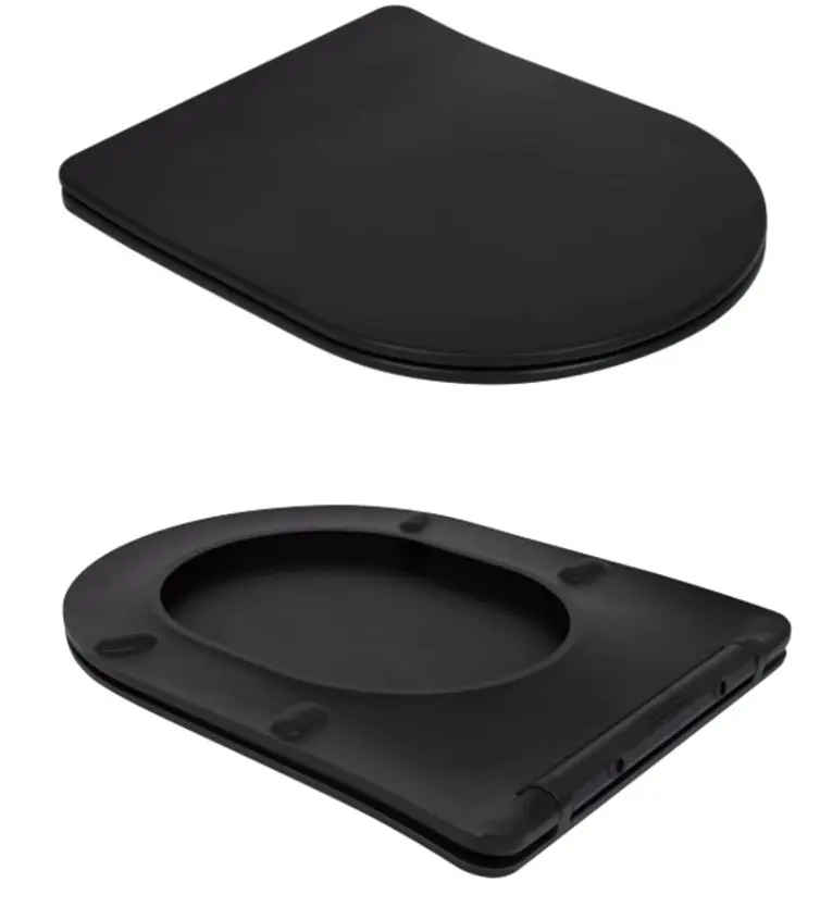 Унітаз підлоговий Qtap Scorpio Ultra Quiet з сидінням Slim Duroplast/ Soft-close/ Quick Release QT14226088AMB - фото 7