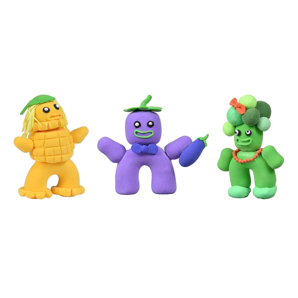 Набор для творчества Strateg U'DO Clay 228 г (6 г x 38 шт.) (30900) - фото 4