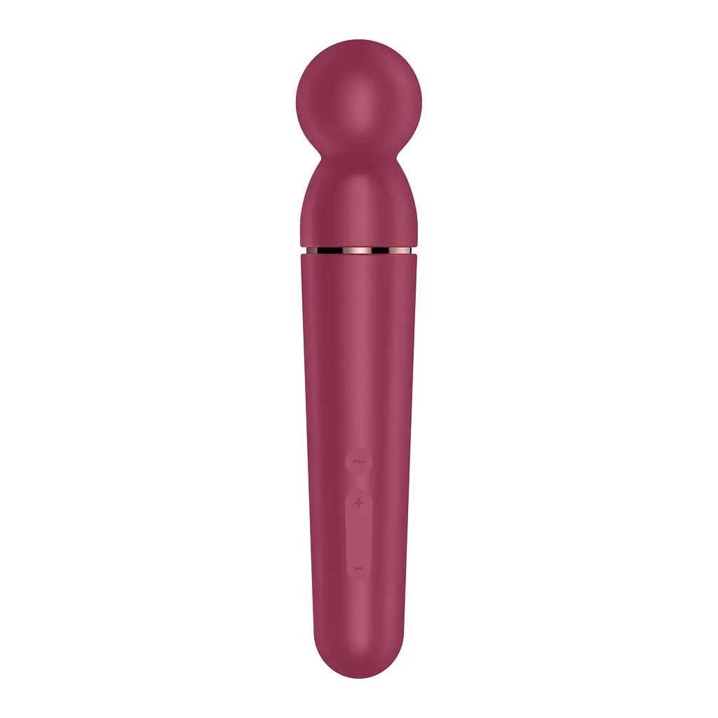 Вибромассажер Satisfyer Planet Wand-er 30.4 см бордовый - фото 4