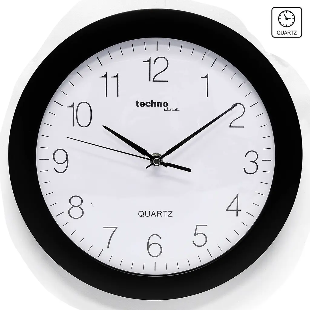 Годинник настінний Technoline WT7000 Black (WT7000 schwarz) - фото 3