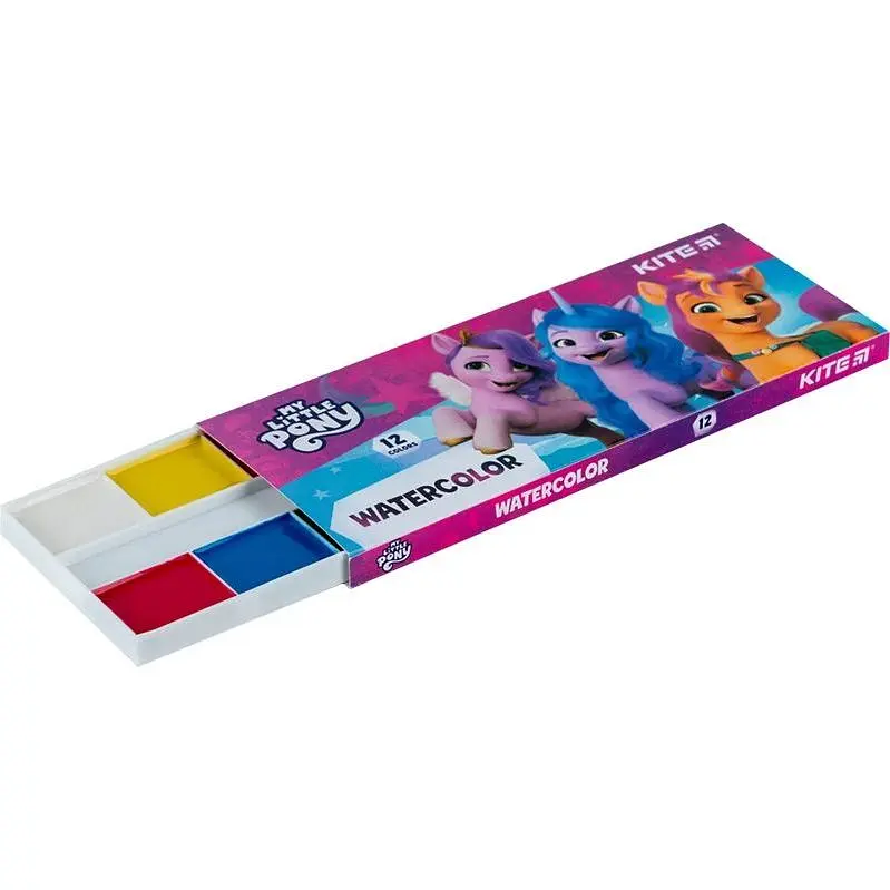 Фарби акварельні Kite My Little Pony 12 кольорів (LP23-041) - фото 2