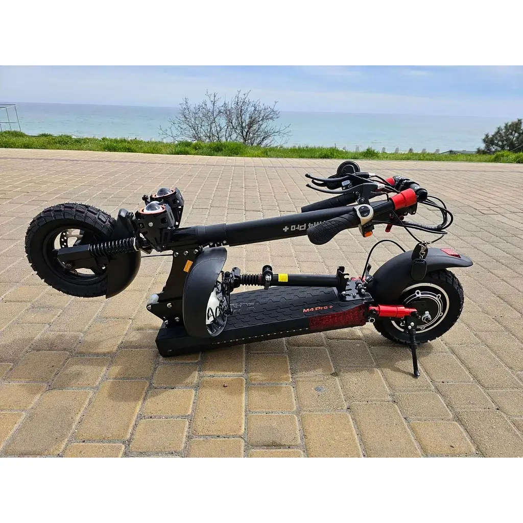 Електросамокат із сидінням KugooKirin M4 PRO Plus (1000W, 18Ah) +Вольтметр +3 фари - фото 10
