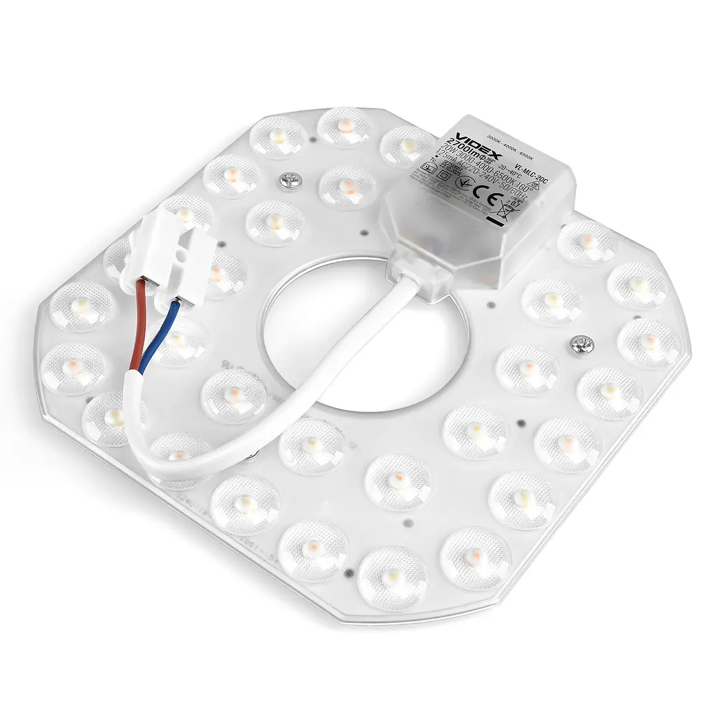 LED модуль для світильників Videx VL-MLC-20C 3000-4000-6500K 20W (28752-000) - фото 6