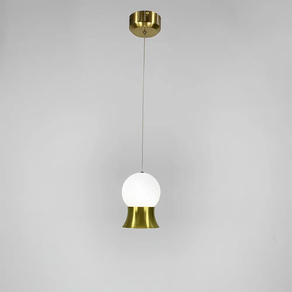 Підвісний світильник Fuji LED у золотому корпусі Line.F MJ 103/1 GD - фото 9