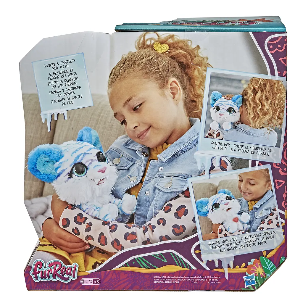 Интерактивная игрушка Hasbro FurReal Friends Саблезубый тигренок (E9587) - фото 4