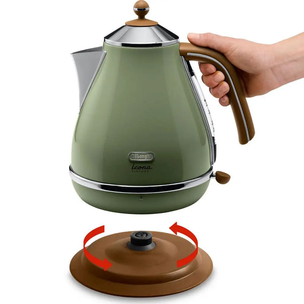 Електрочайник DeLonghi KBOV 2001.GR (KBOV2001.GR) - фото 4