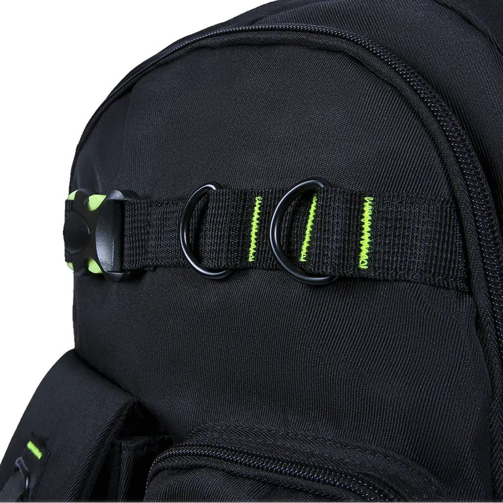 Рюкзак шкільний Yes TS-43L Just Black 43х30х16 см чорний (550480) - фото 13