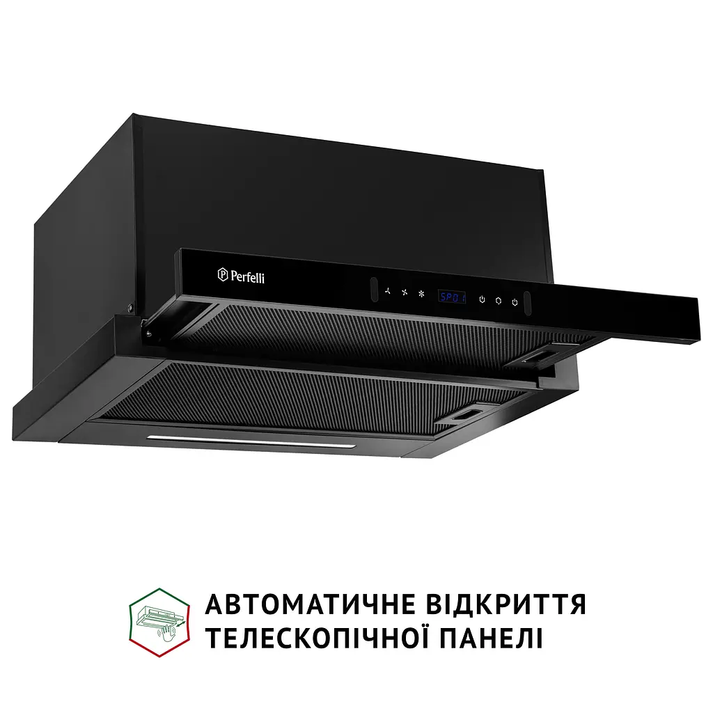 Витяжка телескопічна PERFELLI ISEO 6PWB NERO - фото 2