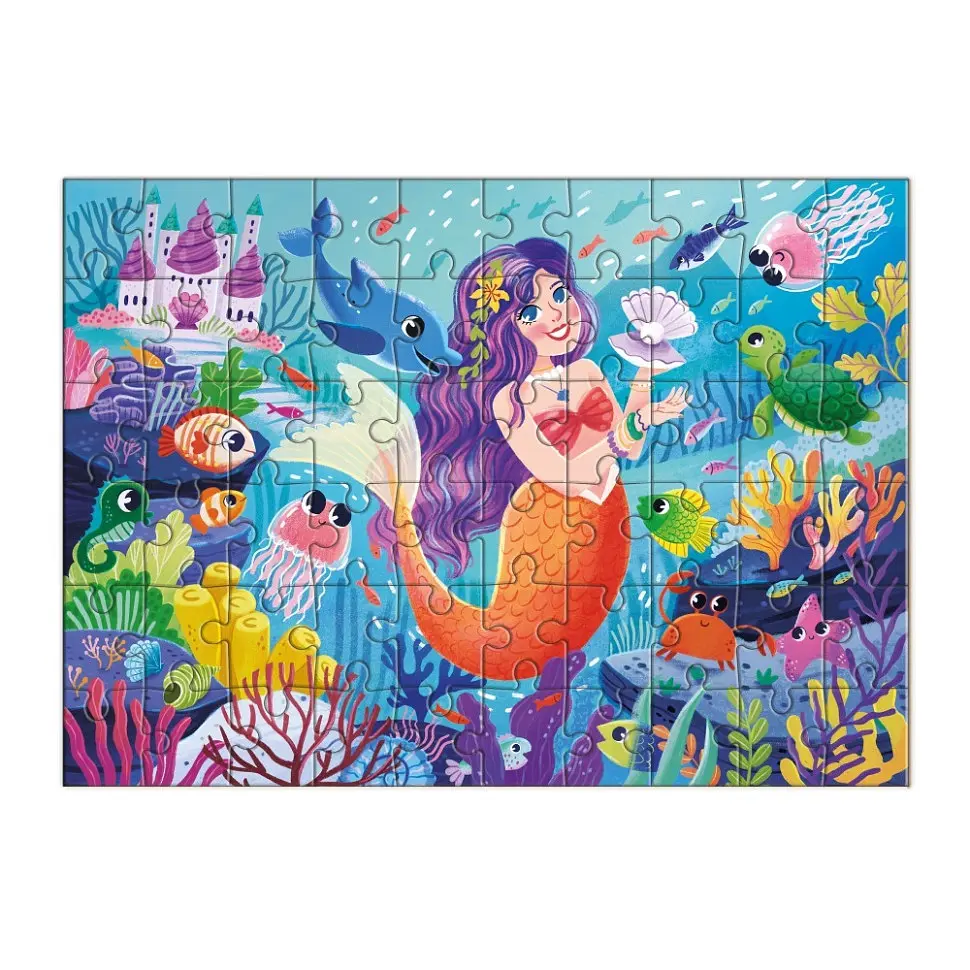 Пазл дитячий "Русалонька" DoDo Toys 300712, 60 елементів - фото 2