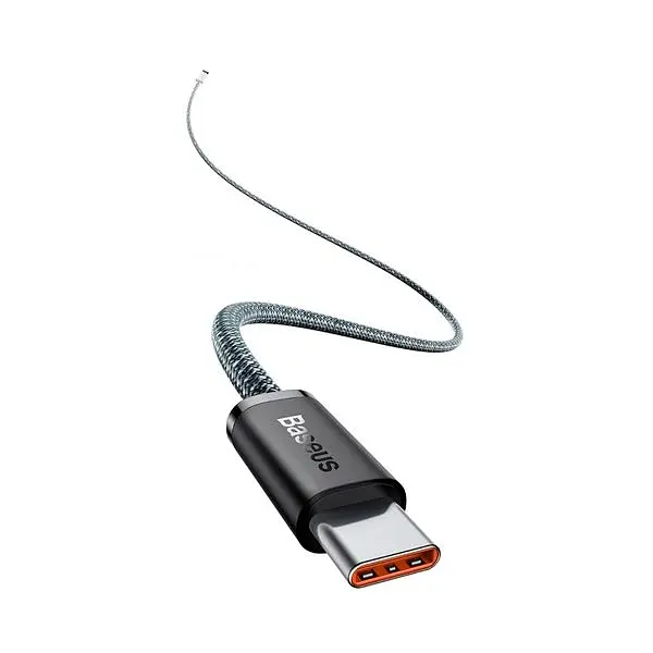 Кабель Baseus Dynamic Series Fast Charging Data Cable Type-C to Type-C 100W 1m CALD000216 Slate Grey - фото 5
