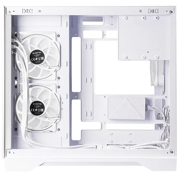 Корпус Chieftec VISIO GM-30W-TG-OP ATX, без БЖ, White (GM-30W-TG-OP) - фото 9