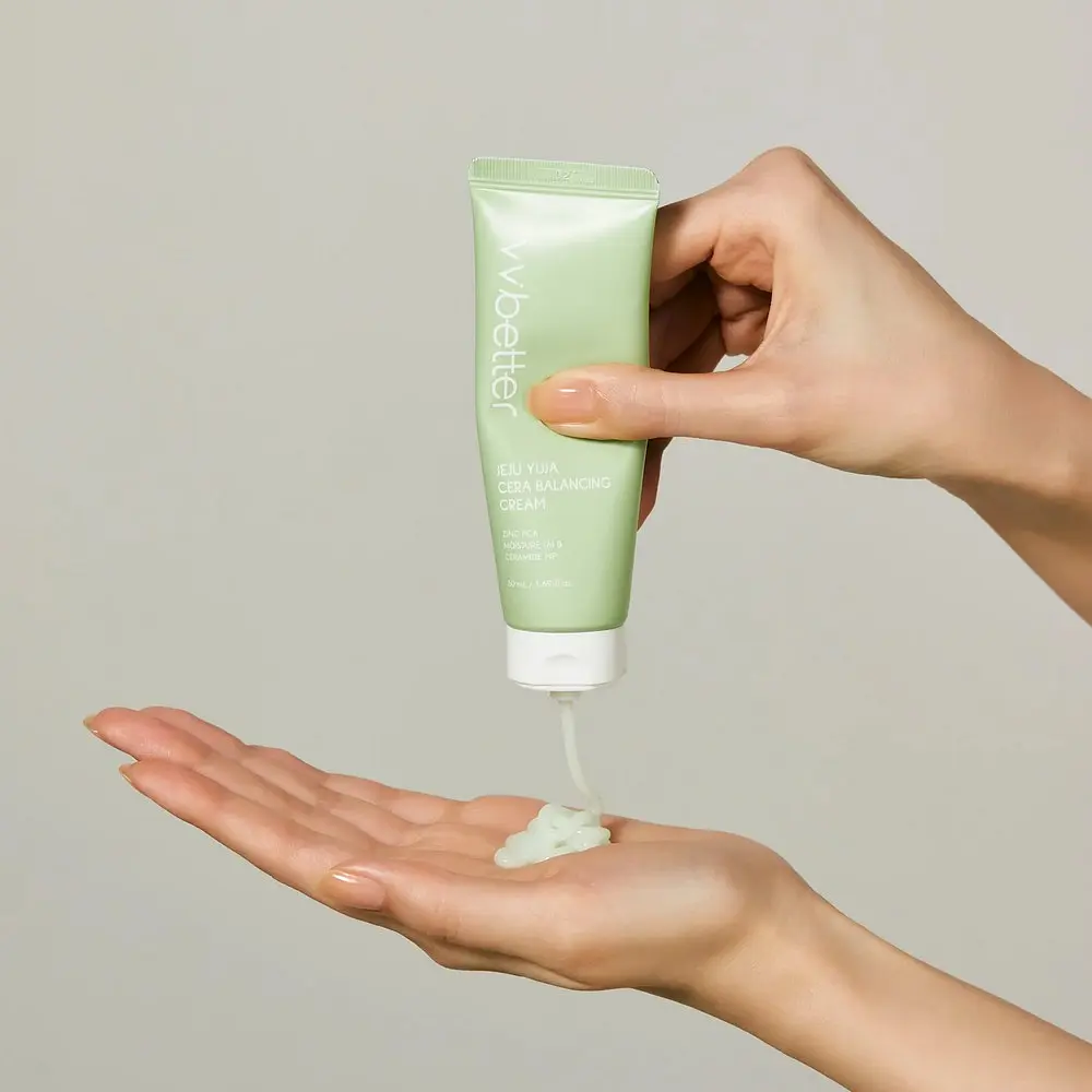 Крем балансуючий з екстрактом юдзу та церамідами Jeju Yuja Cera Balancing Cream VVbetter 50 мл - фото 2