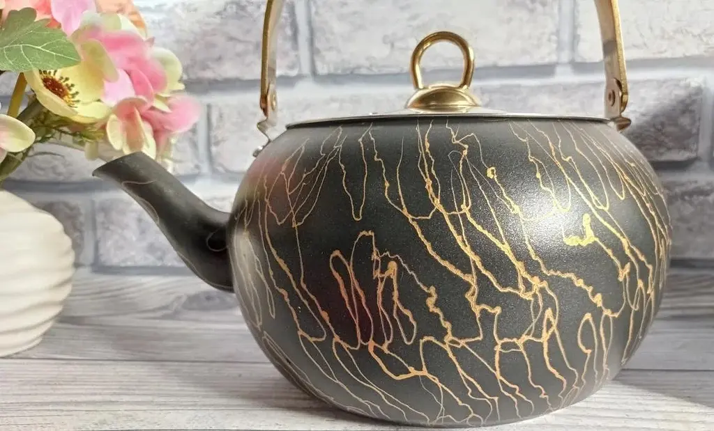 Чайник O.M.S. Collection 8217-XL Gold 3 л - фото 4