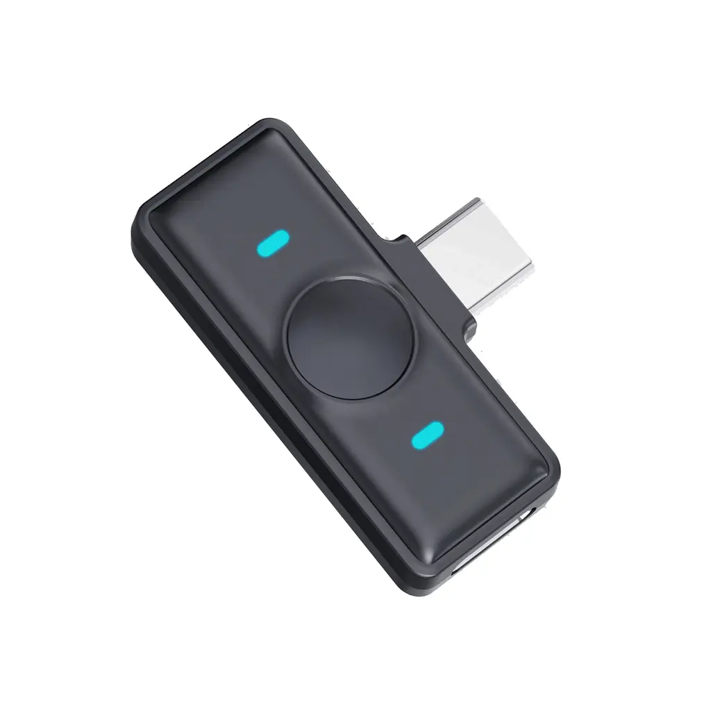 Бездротовий петличний мікрофон із зарядним кейсом ArmorStandart ASM4 2in1 USB type-C black(ARM88480) - фото 4
