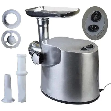 М'ясорубка побутова електрична XPRO MS-2021 S 3000 Вт сіра (MS-2021) - фото 3