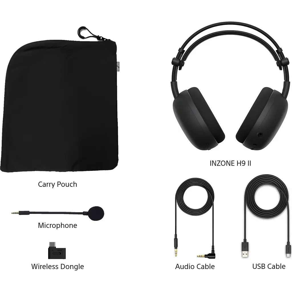 Игровые наушники Sony Inzone H9 II Black (WHG910NB.CE7) [160237] - фото 8