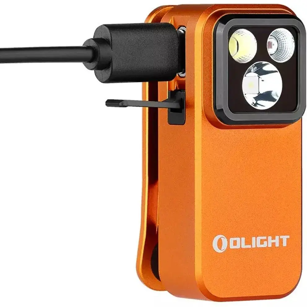 Фонарь Olight Oclip Pro Orange - фото 2