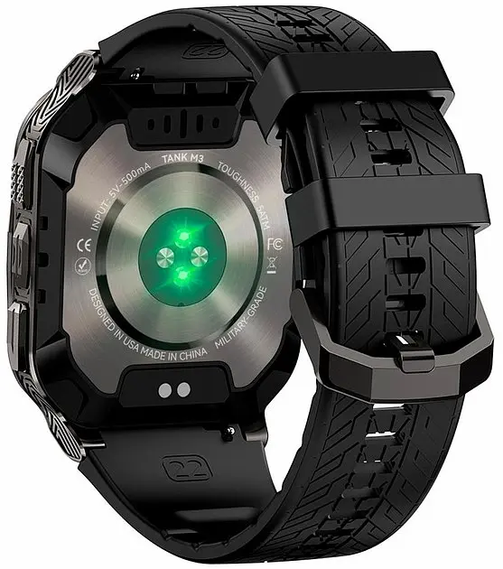 Смарт-годинник Kospet TANK M3 Ultra Black - фото 2