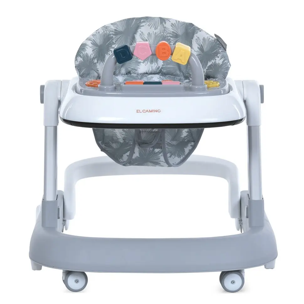 Ходунки дитячі MULTIWAY ME 1163 Gray світлові та звукові ефекти - фото 4