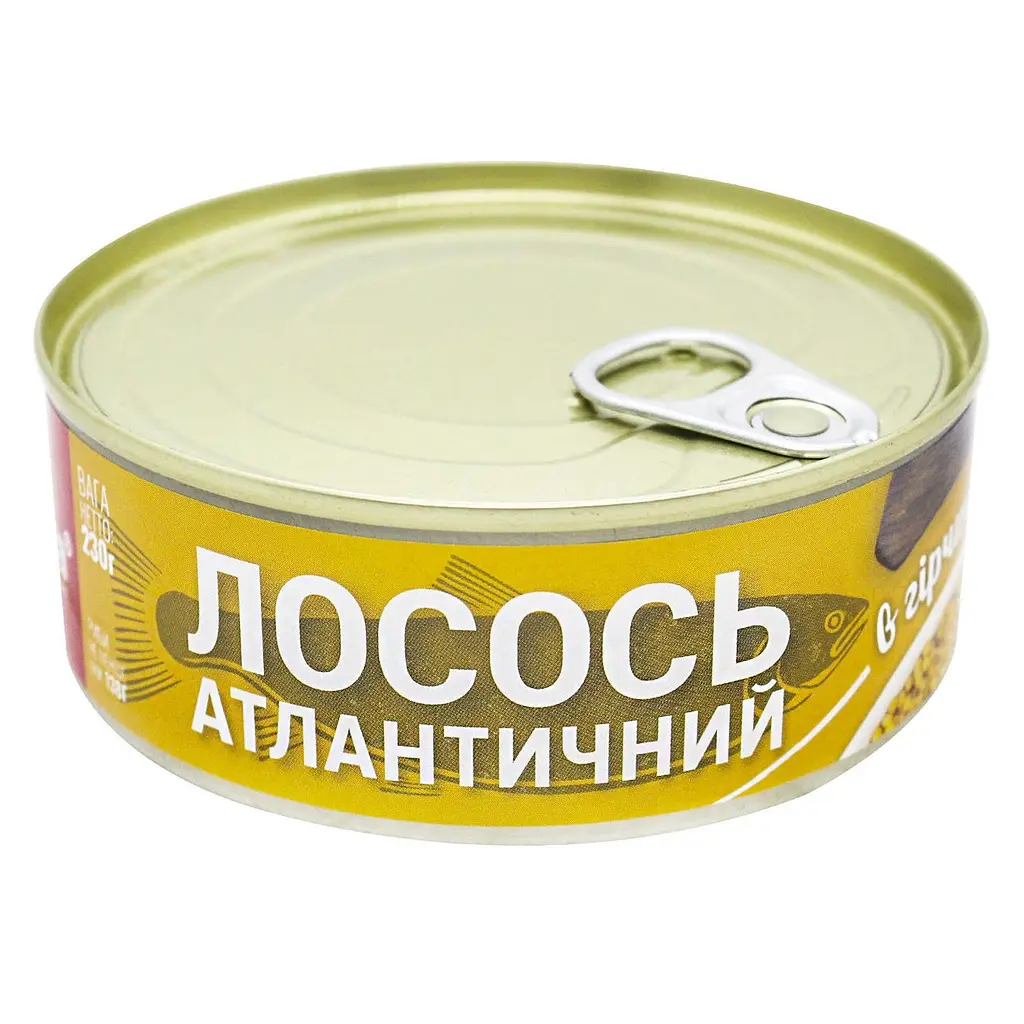 Лосось Banga Атлантичний в гірчичному соусі 230 г