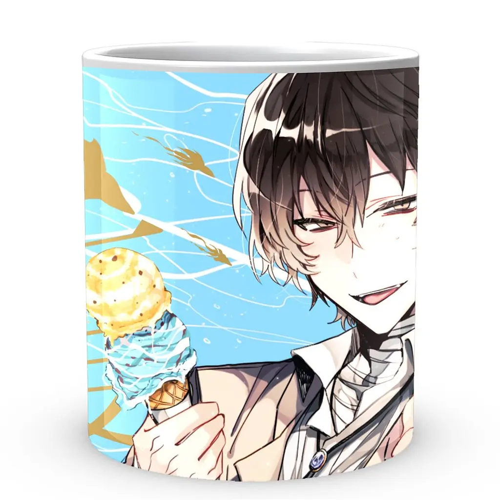 Кружка GeekLand Bungou Stray Dogs Проза Бродячих Псов Дазай BSD 19 330 мл белая - фото 2