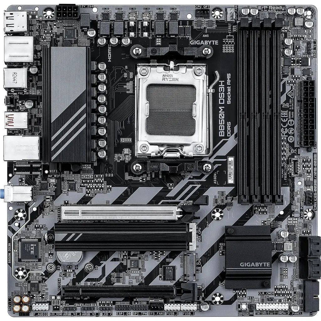 Материнська плата Gigabyte B850M DS3H [146966] - фото 2