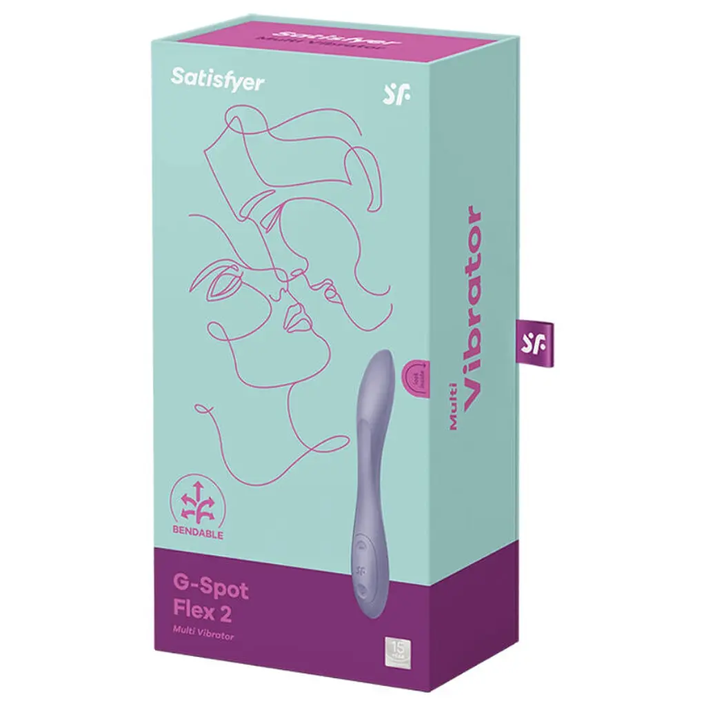 Гибкий вибратор Satisfyer G-Spot Flex 2 19.5 см cиреневый - фото 5