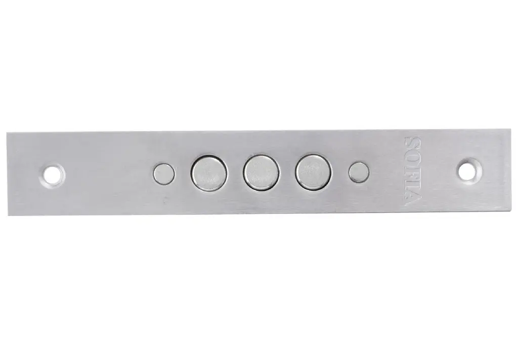 Замок врізний сувальдний дверний FZB CY1082 метал 5кл CP - фото 2