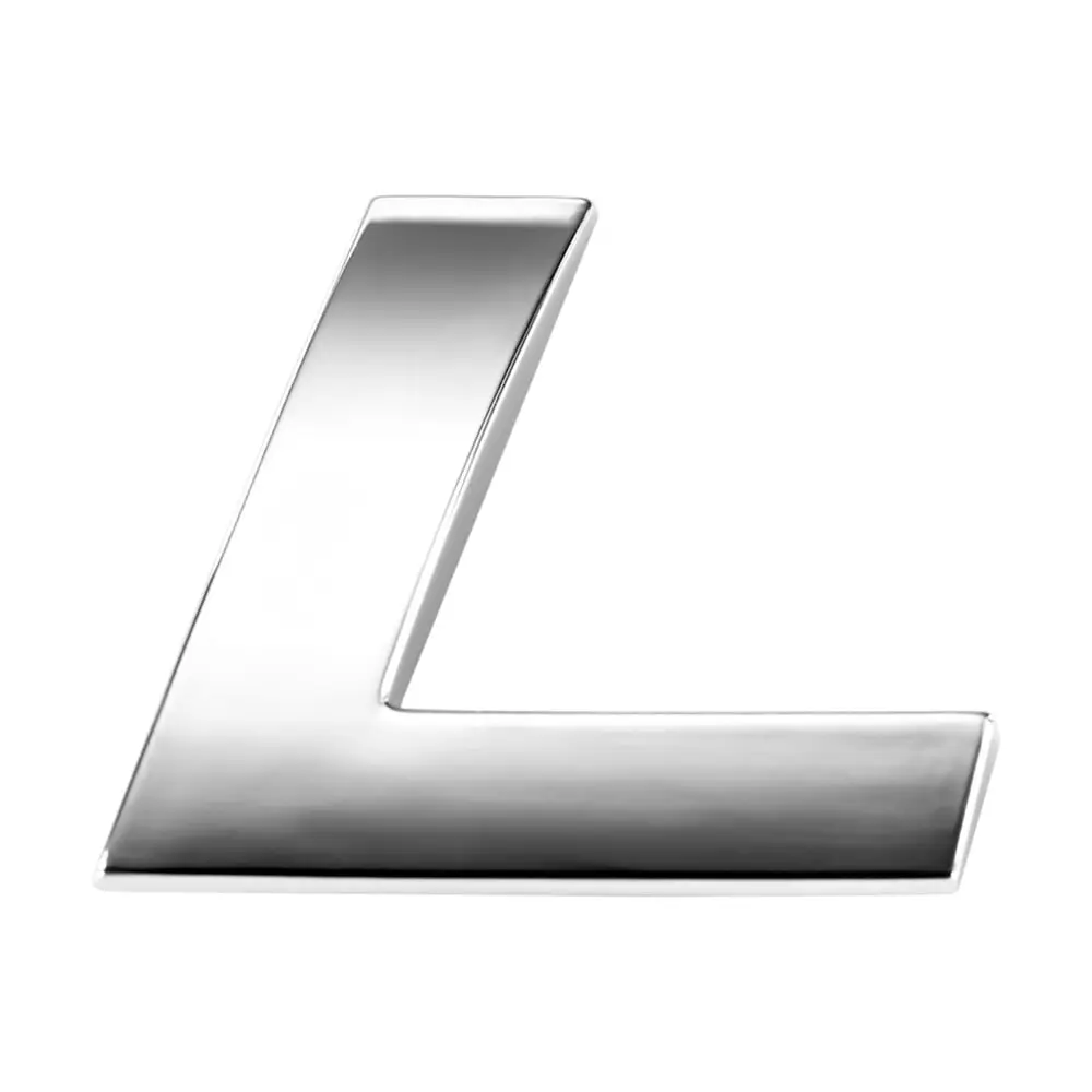 3D- літера: L нахил мала MAK (30251)
