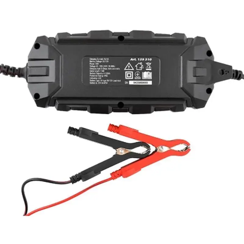 Зарядний пристрій для автомобільного акумулятора WINSO PRO 8LEDs 4A, 6V/12V, 4-120Ah (139310) - фото 3
