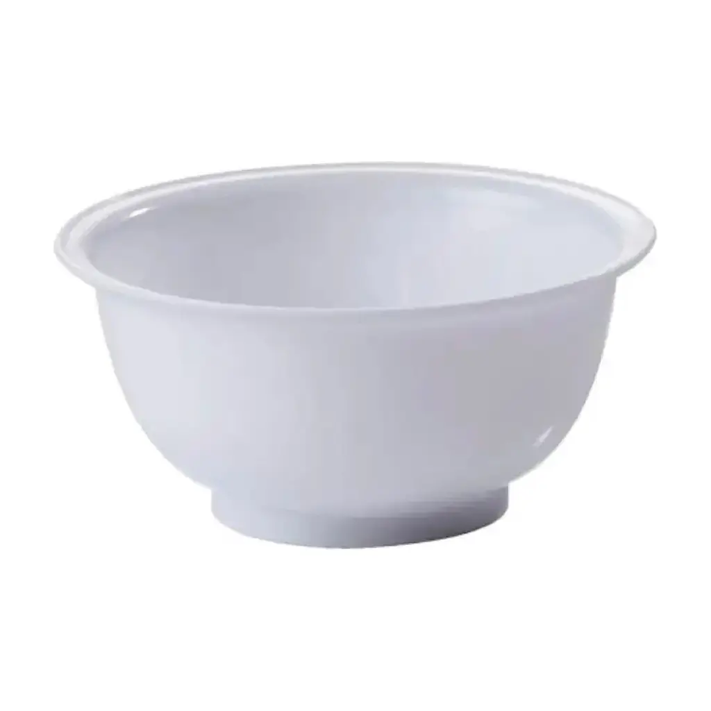 Миска Mobil Plastic PP біла 2,5 л (9/23-BIM)
