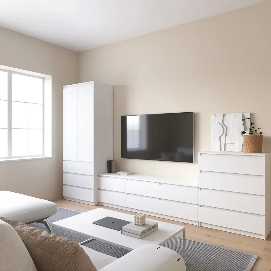 Комплект меблів у вітальню VAYS шафа R-9, тумба R-12, комод R-4 - фото 5