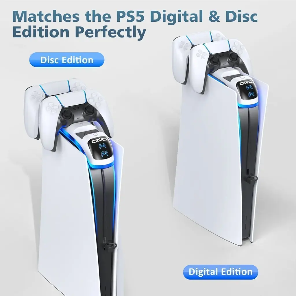 Зарядна станція Oivo IV-P5252 для DualSense PS5 [137095] - фото 5