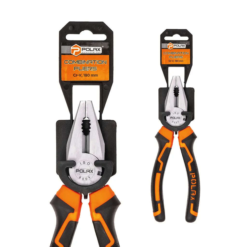 Плоскогубцы - пассатижи Polax комбинированные 180 мм Cr-V (35-002) - фото 6