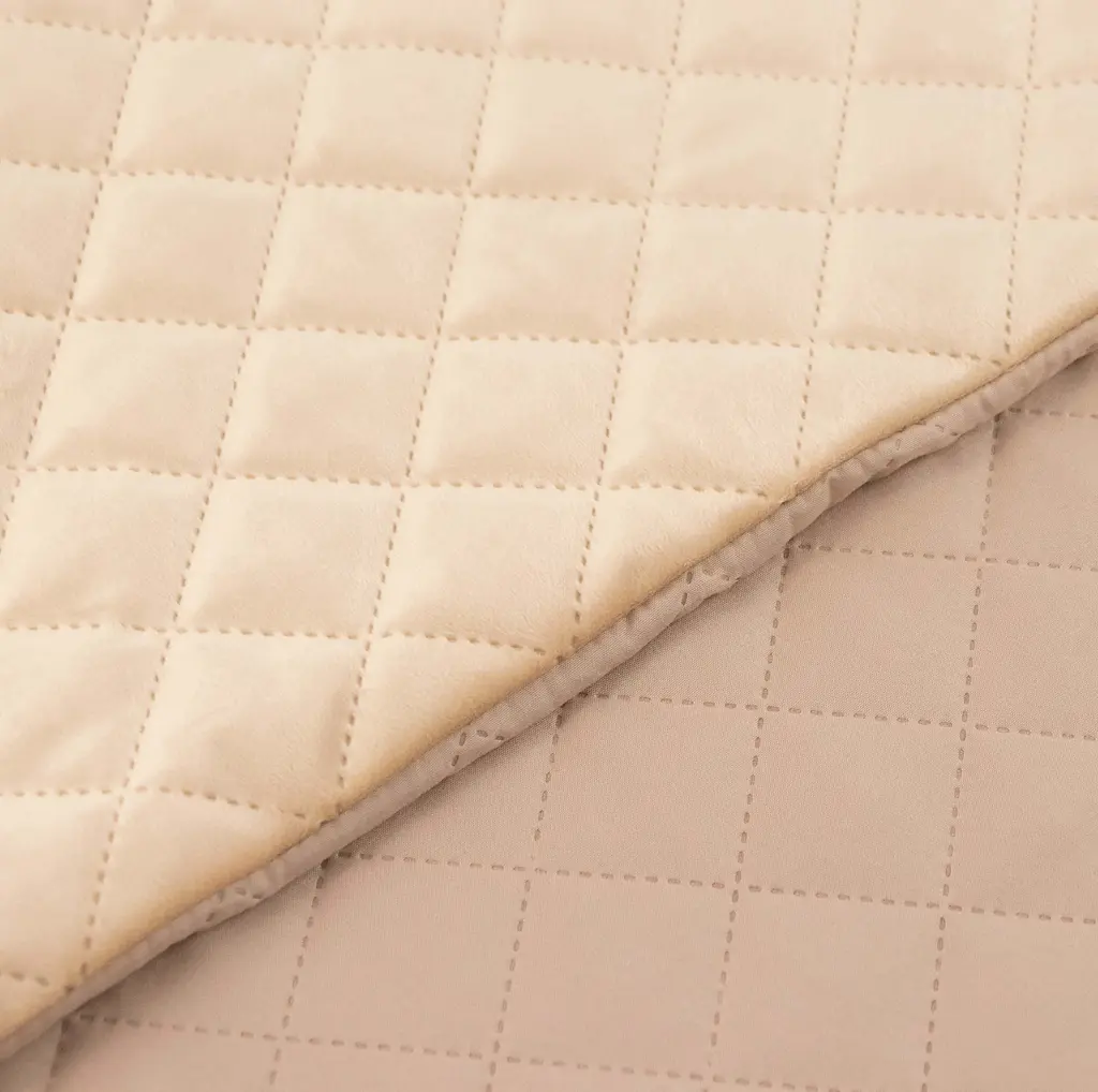 Чохол на подушку Руно 50х70 VeLour "Beige ромб" 382.55_Beige ромб - фото 4