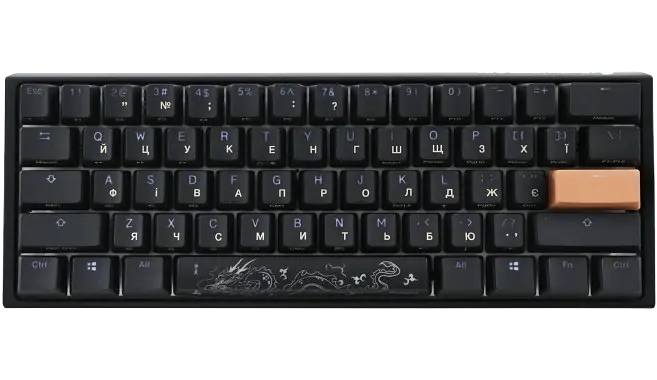 Клавіатура Ducky One 3 Mini Cherry MX Brown UA RGB Black (DKON2161ST-BUAPXCLAWSC1) - фото 2