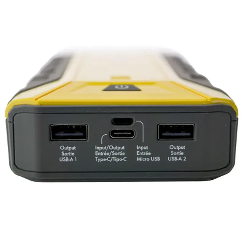 Пуско зарядний пристрій Shell 16000mAh (SH916WC-CB(Grey+Yellow)) - фото 4