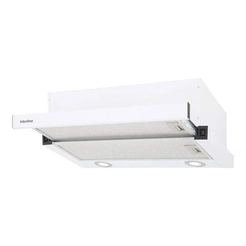 Телескопическая вытяжка Interline DELI WH A/60/2/T - фото 2
