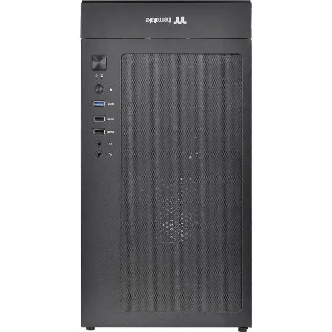 Корпус Thermaltake Versa T25 Tempered Glass Mid-Tower Chassis Black - фото 5