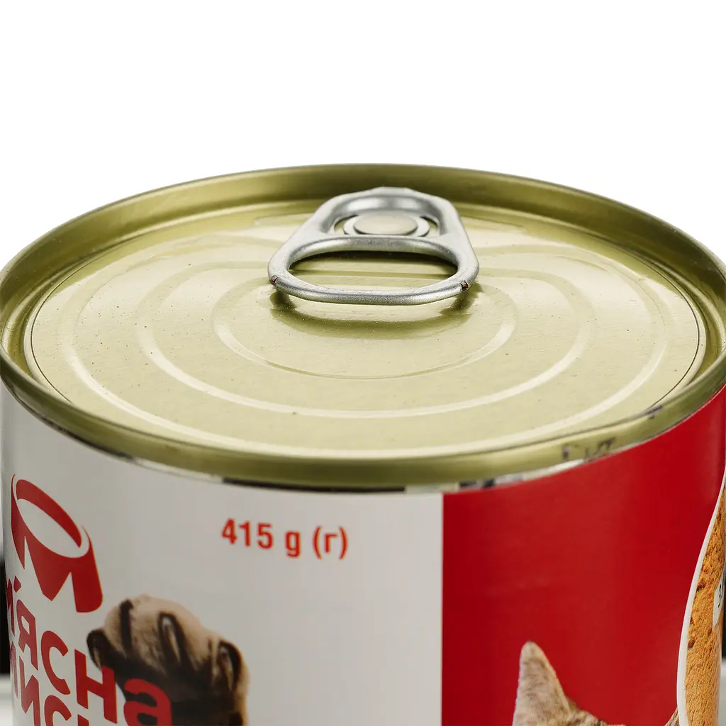 Вологий корм для дорослих котів М'ясна миска паштет м'ясний з яловичиною 415 г - фото 3