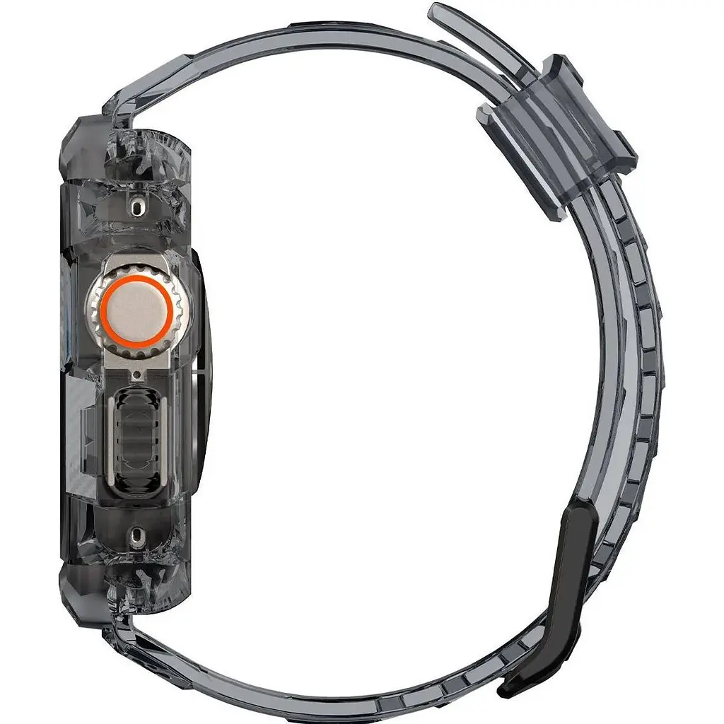 Чохол-ремінець Spigen Rugged Armor Pro для Apple Watch Ultra/Ultra 2 49mm Space Crystal (ACS06028) [149630] - фото 15