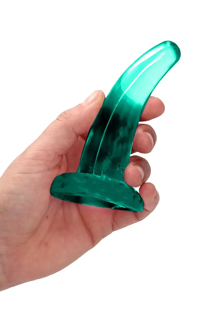 Фалоімітатор - Realrock Dildo 4,5" Turquoise - фото 3