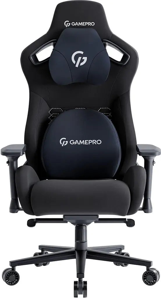 Игровое кресло GamePro GC900B Black Fabric (GC900B) - фото 4