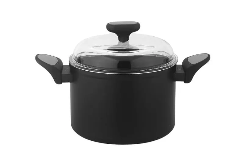 Каструля Nois Salto Silver 830294 28 см 9.9 л чорна