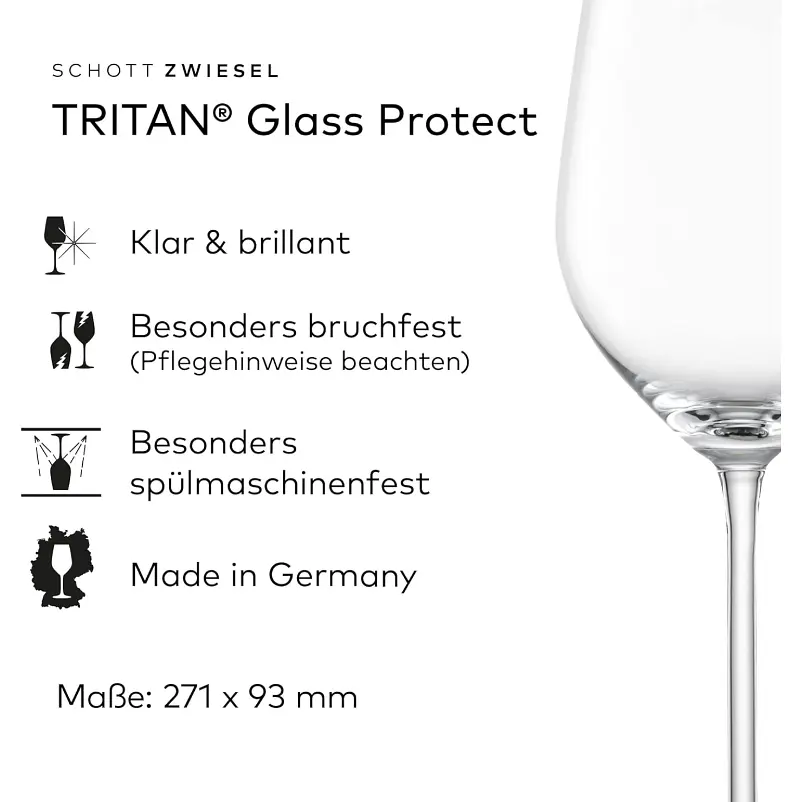Келих для червоного вина Schott Zwiesel Fortissimo Bordeaux 633 мл (112495) - фото 4