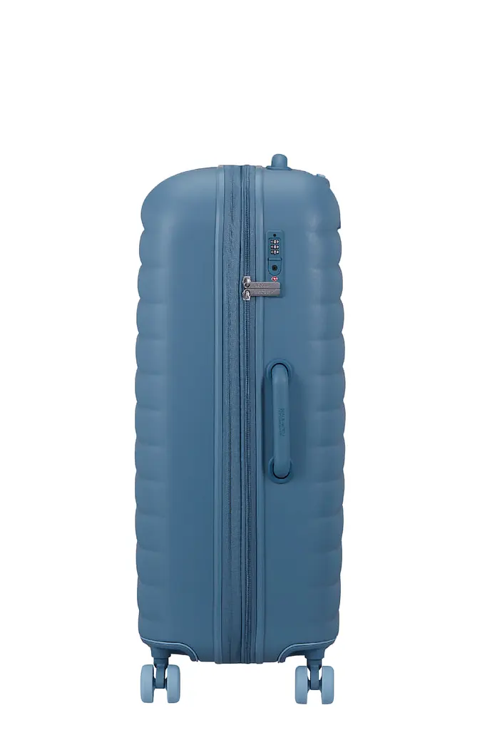 Валіза 77,5 См American Tourister NEOVIBE STEEL BLUE 77,5x50,5x30(33) MK4*01003 - фото 6
