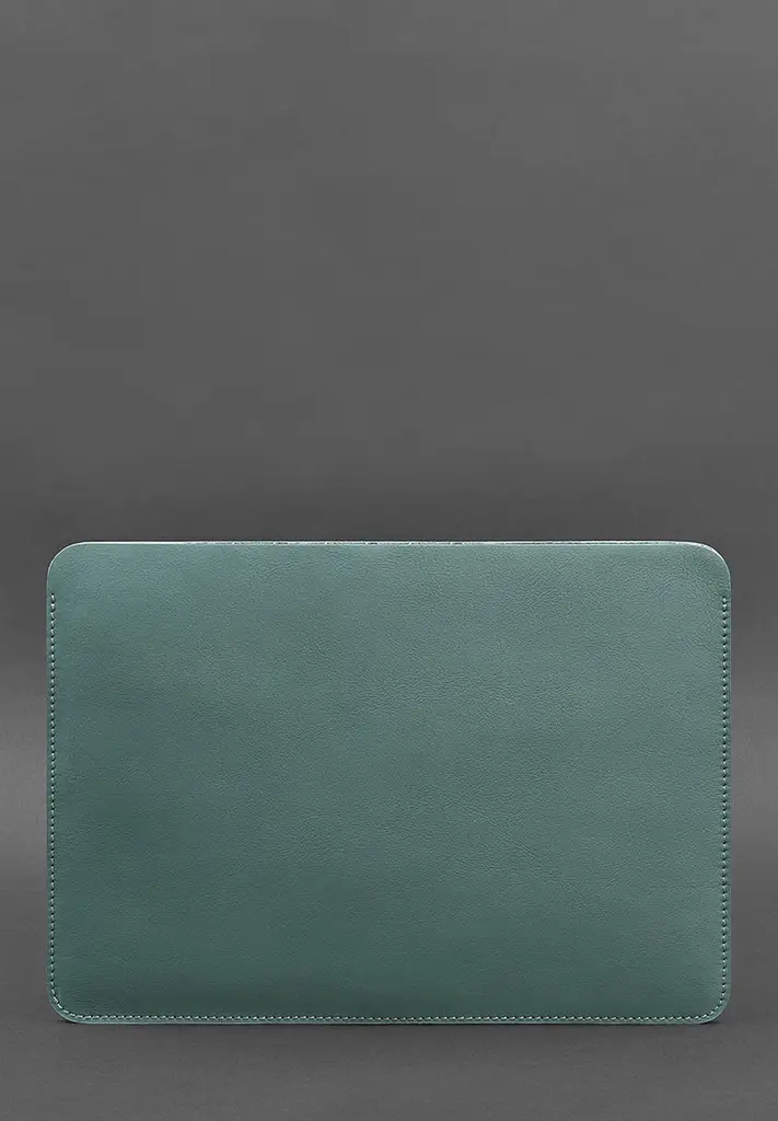 Чохол із натуральної шкіри BlankNote для MacBook 13 дюйм Бірюзовий - фото 2