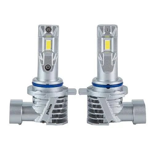 LED лампи для авто Pulso M6-HIR2 (9012) LED-chips 7535 9-18V 2x28w 6000Lm 6500K