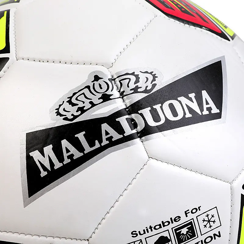 Футбольний м'яч Maladuona №5 PU для початківців та аматорської гри - фото 5